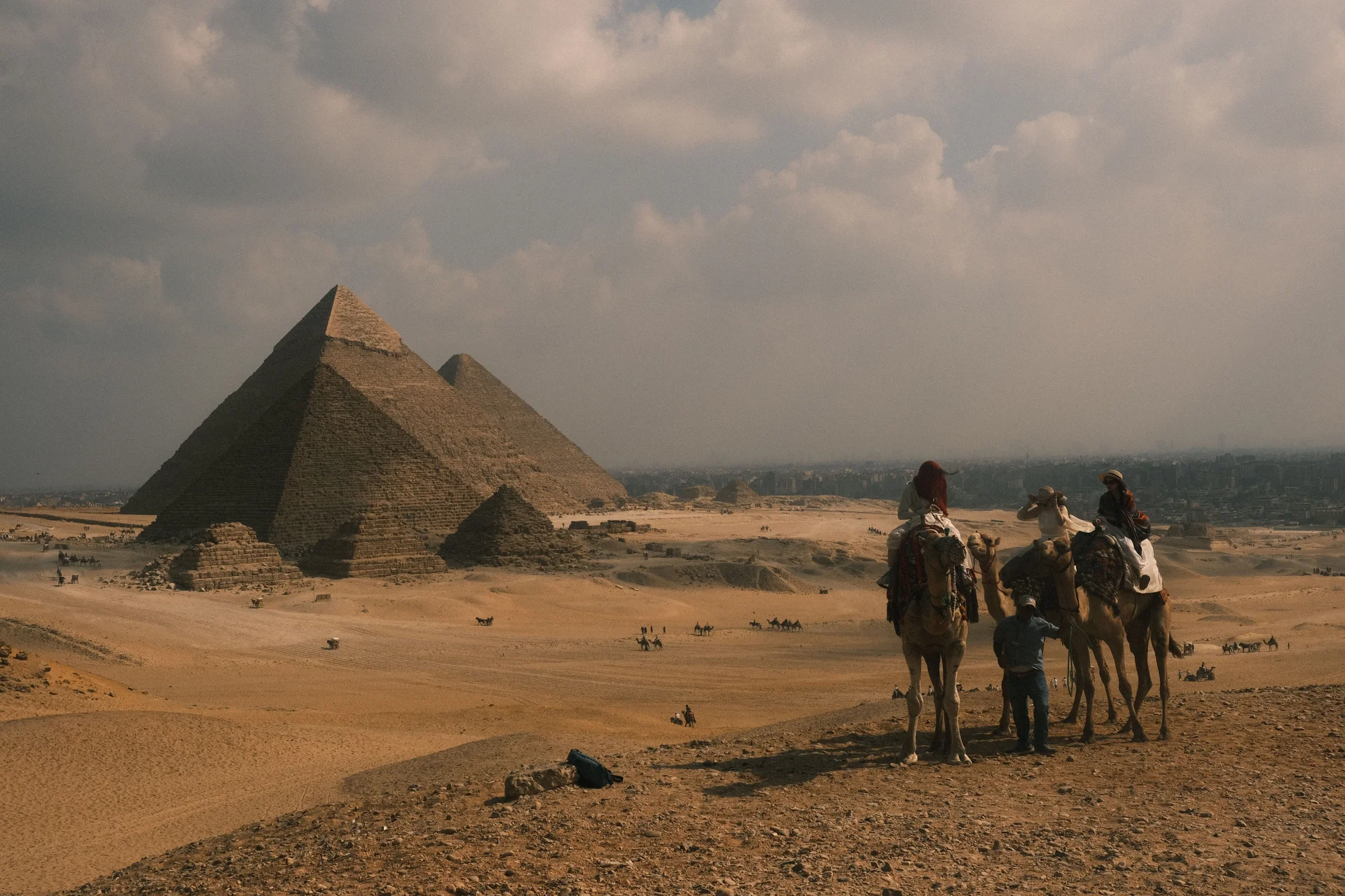 Pyramids at Sunrise